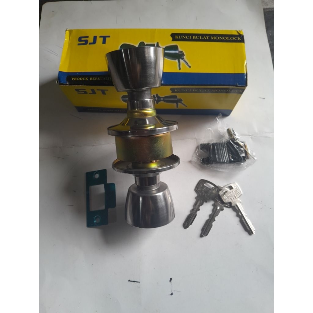 kunci pintu kamar mandi bulat /  handle pintu bulat kamar mandi