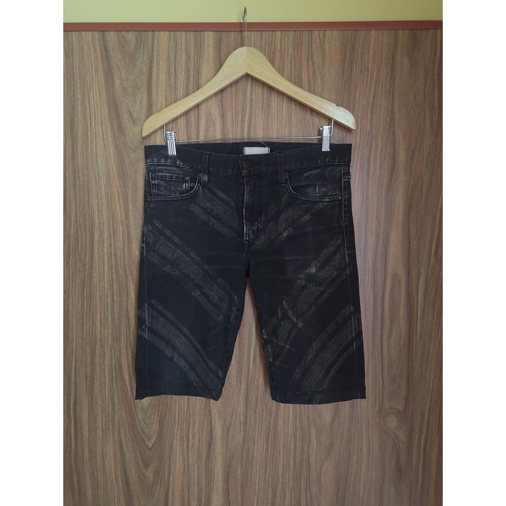 Celana Pendek Uniqlo Jeans Hitam Second