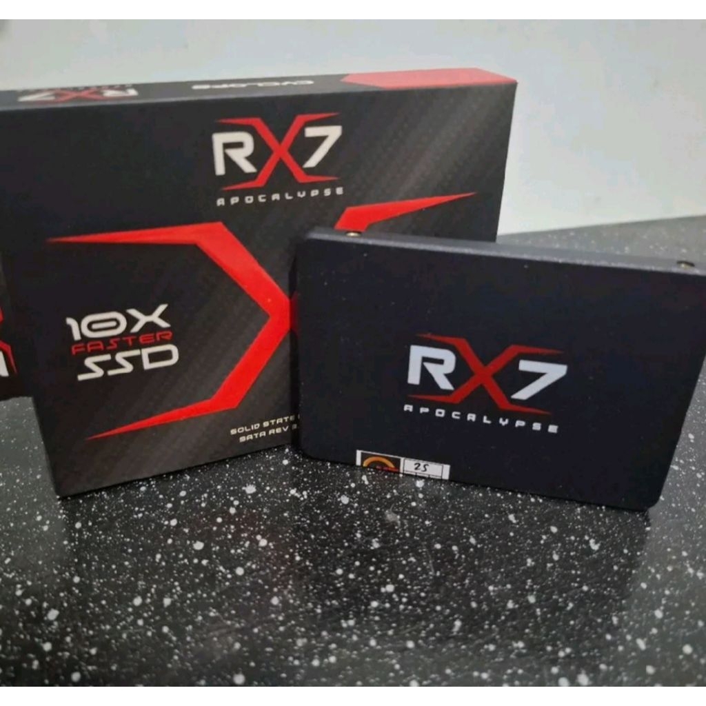 SSD RX7 Apocalypso 256GB 3 Tahun - 256GB, 2.5 Inch, SATA III