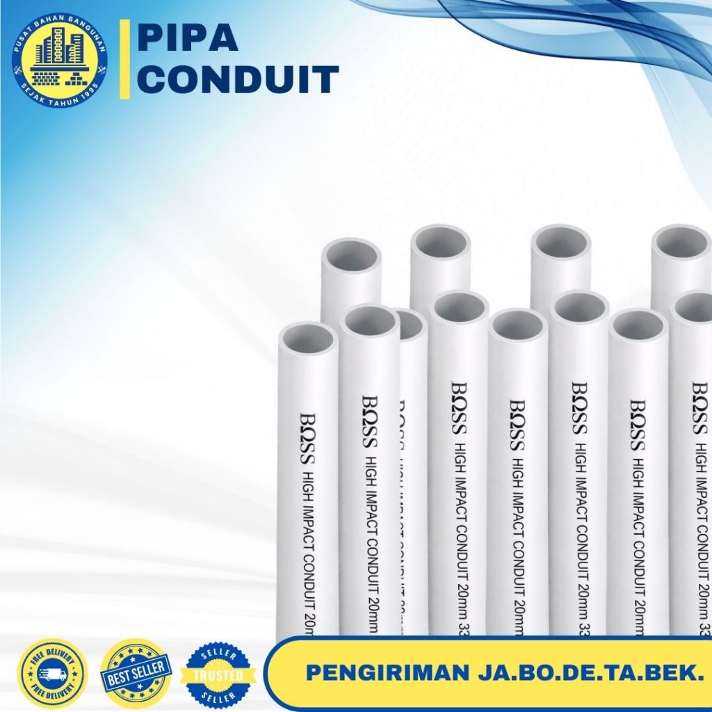 PIPA CONDUIT PIPA LISTRIK BOSS 20MM