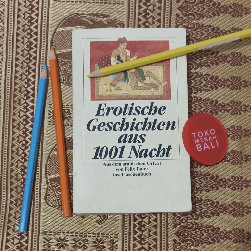 Buku Erotic Stories from 1001 Nights dalam bahasa Jerman buch in deutscher sprache Erotische Geschic