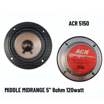 speaker 5in ORI ACR spiker 5 inch speker 5"  middle mid range ACR 5150 120w midrange