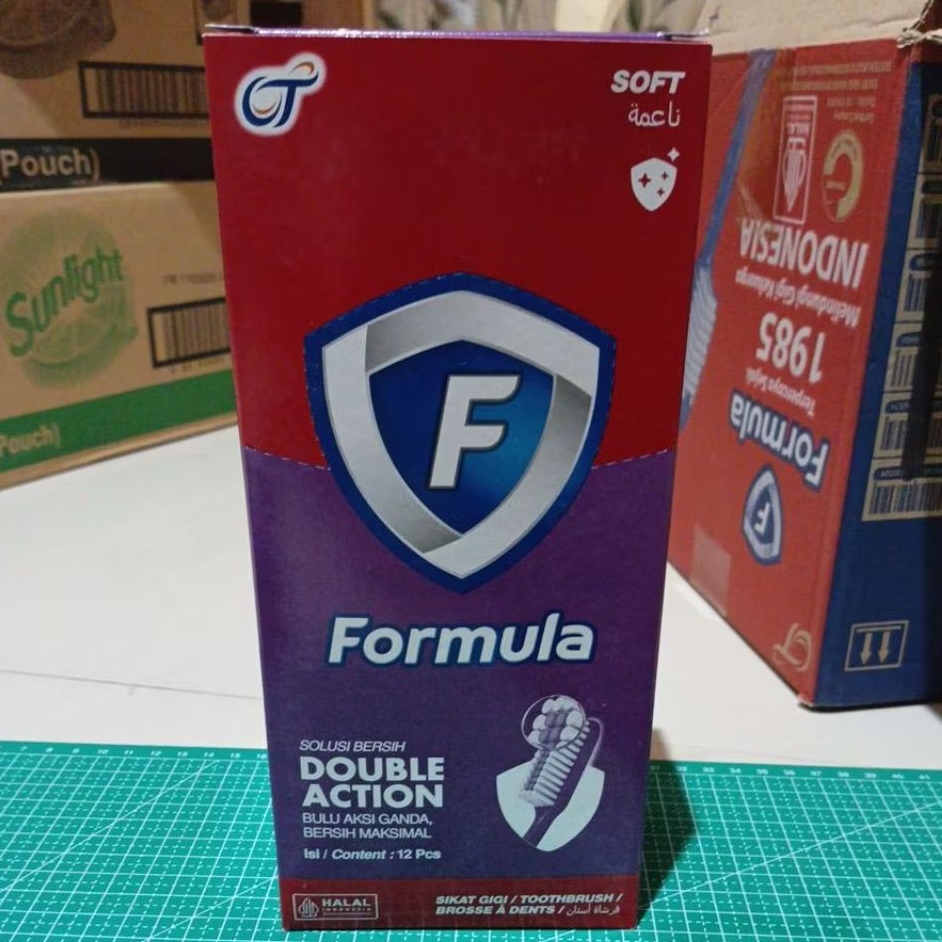 Sikat gigi formula 1 lusin/12 Pcs