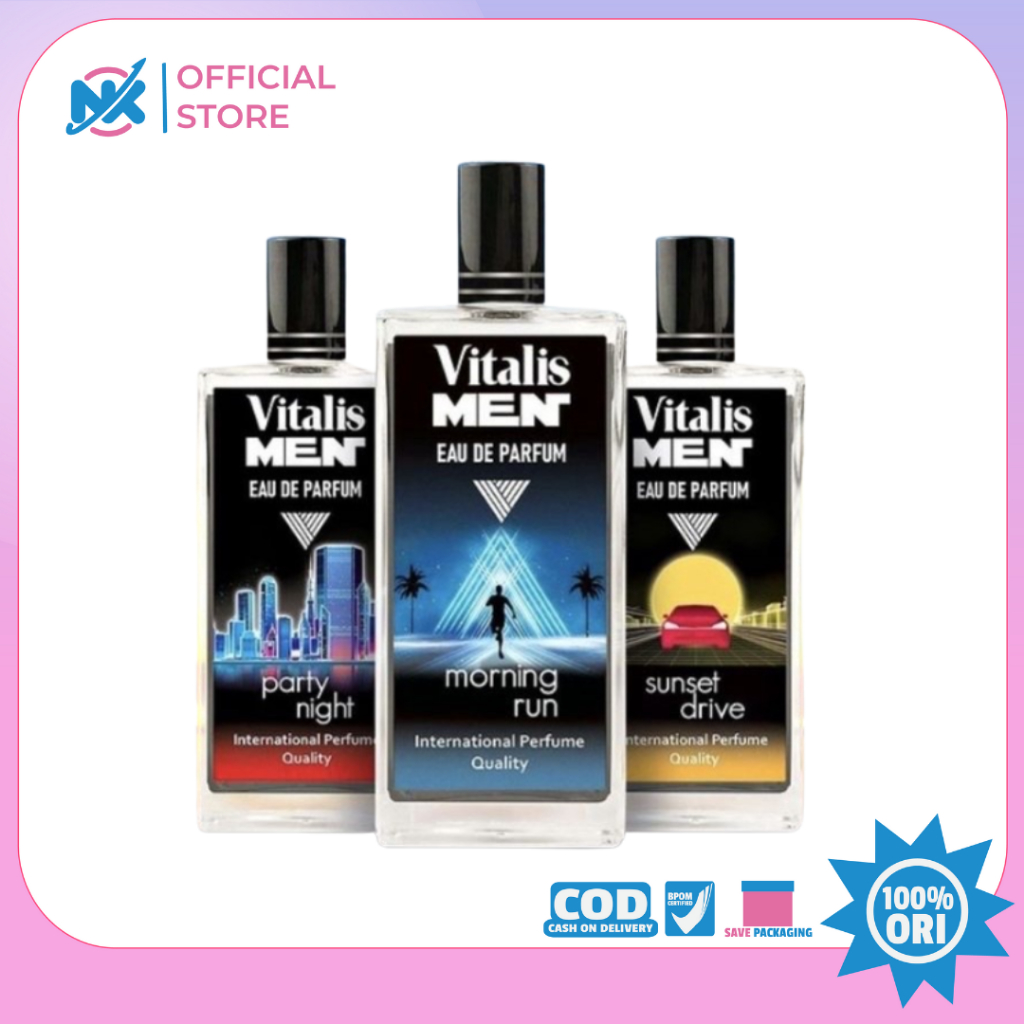 VITALIS Men Eau De Parfum | Vitalis Parfum Pria