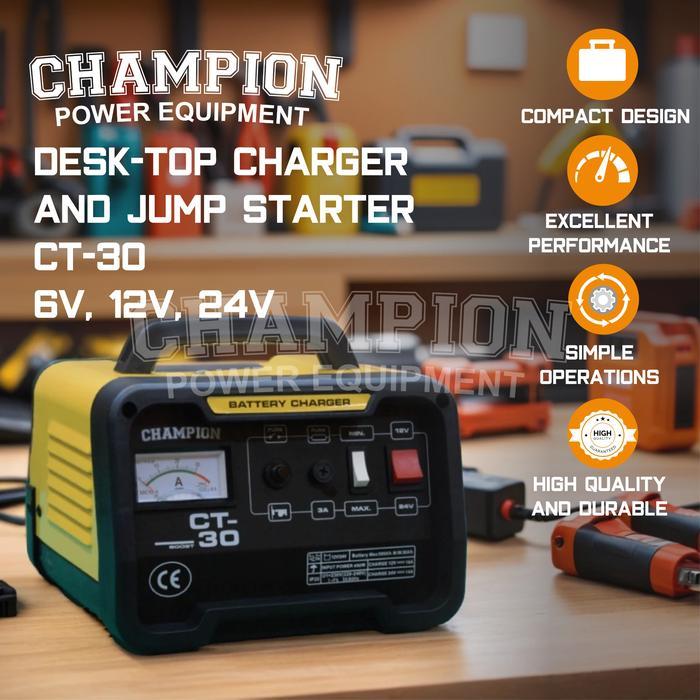 Cas Aki Portable 30 Amper Champion CT-30-A