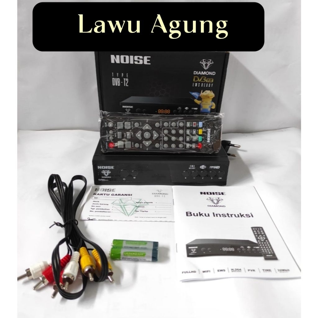 Set Top Box Noise black terbaru srb tv digital NOISE HITAM DIAMOND
