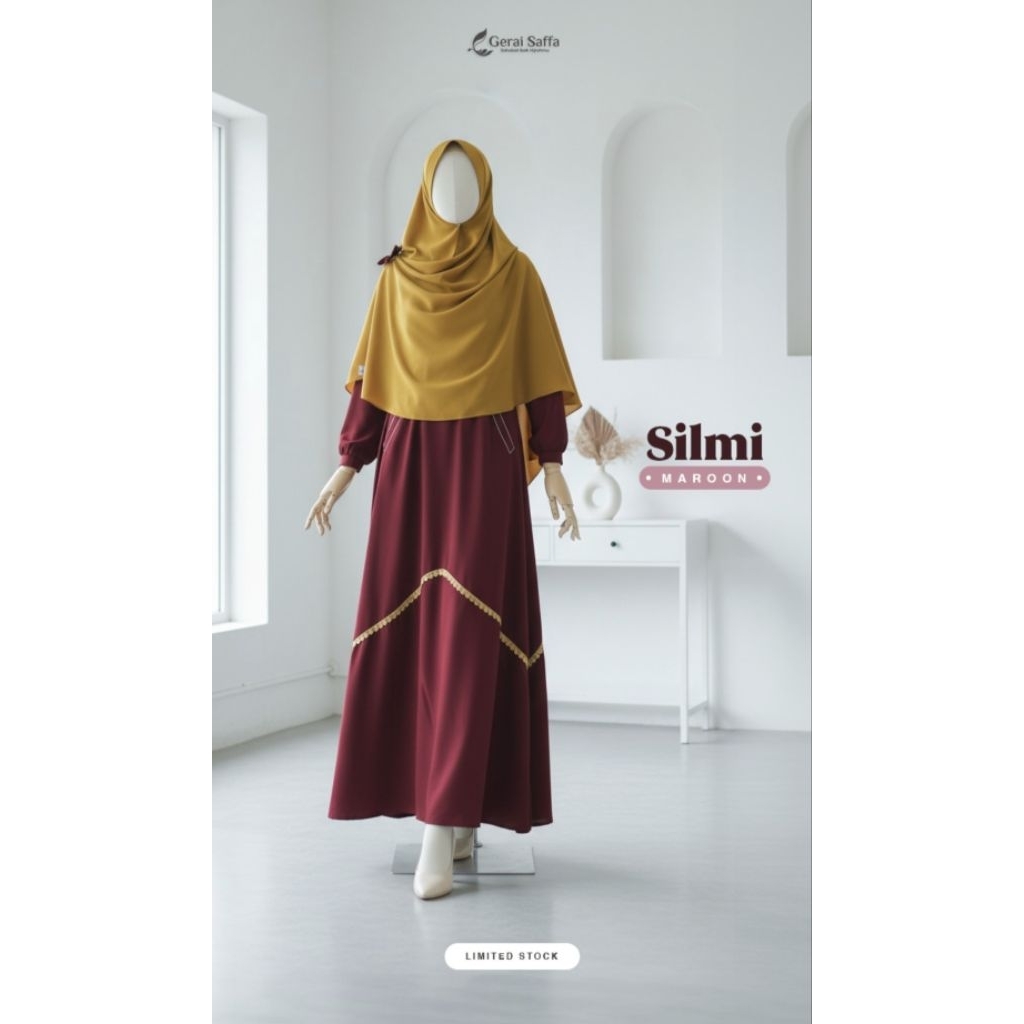 Gamis Silmy Gerai Saffa (Gerai Cinta) SALE%