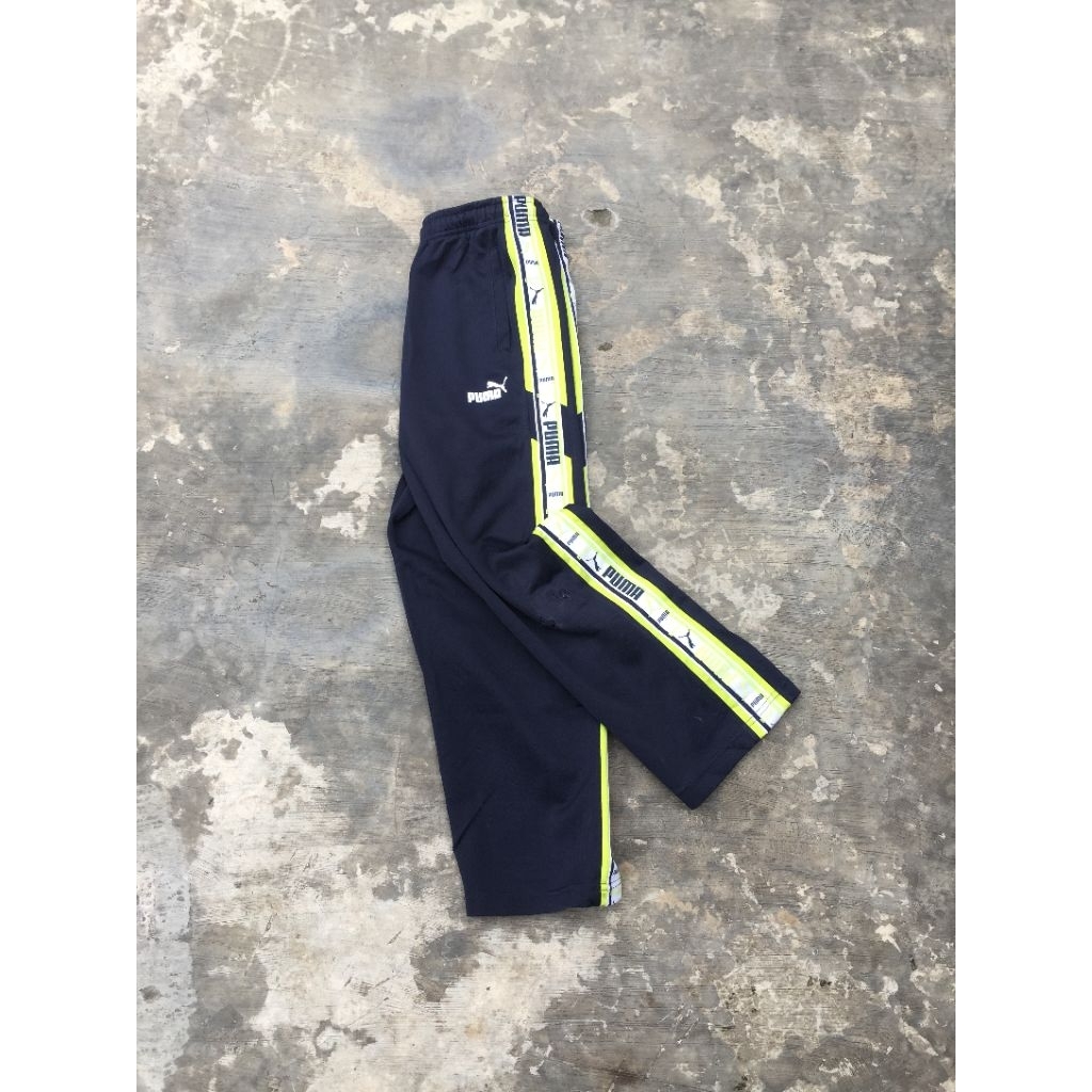 celana casual, track pants puma second original, celana tapped