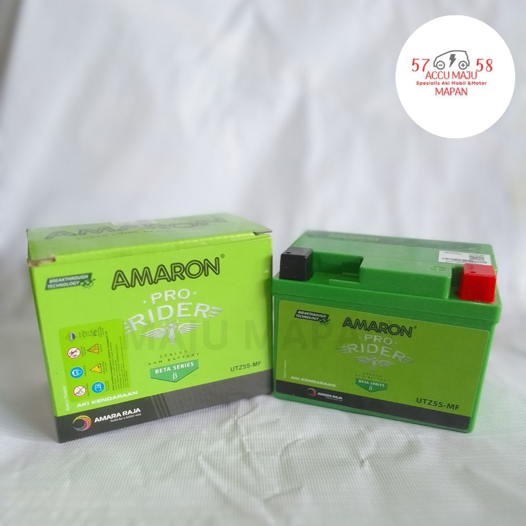 Aki Motor Amaron Gtz5s Kering