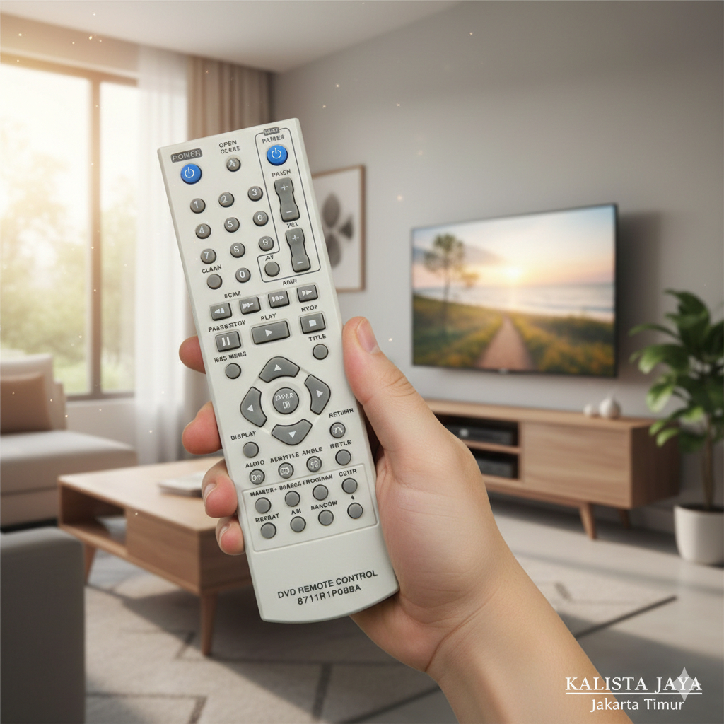 REMOTE DVD PLAYER LG PUTIH