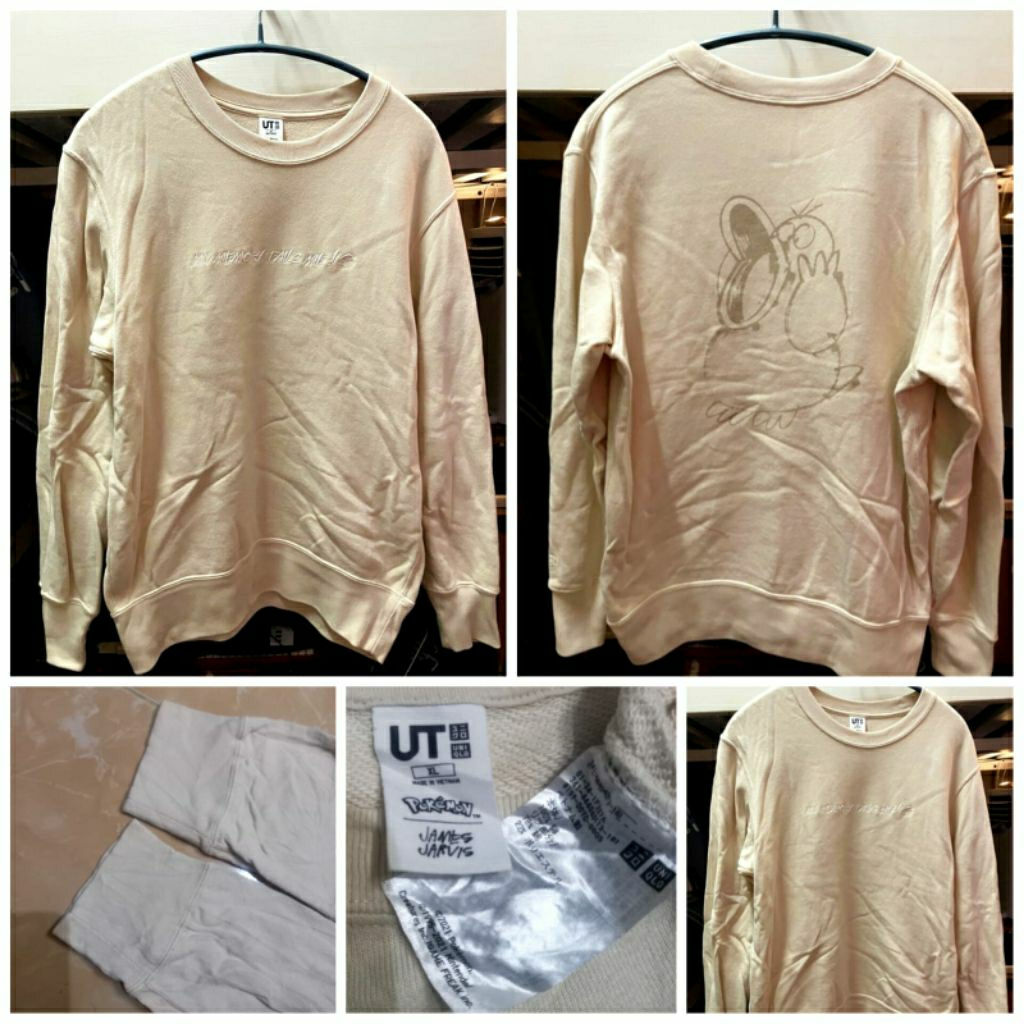 crewneck Pokemon x UNIQLO