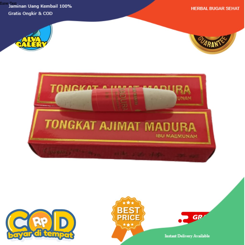 herbal bugar sehat Tongkat madura maemunah Asli 100% merapatkan kewanitaan jamu keputihan