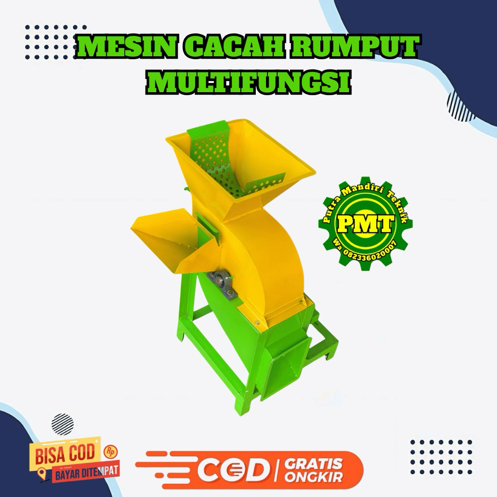 cacah rumput multifungsi | mesin cacah rumput multifungsi