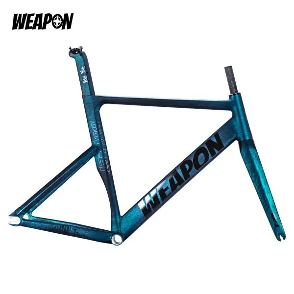Frameset WEAPON BULLET Pro Aero Track Frameset (Matte Green)