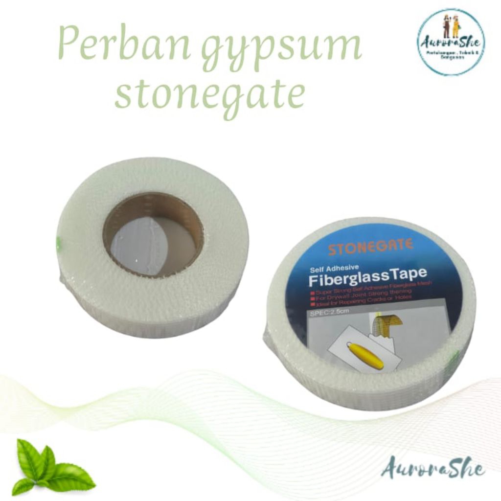 perban gypsum lem plafon lem gipsum