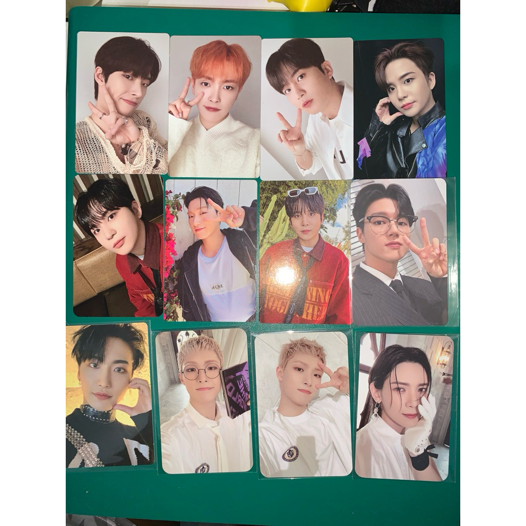 ATEEZ PHOTOCARD PC OFFICIAL MINGI HOONJOONG JONHO SAN WOOYOUNG Park Seonghwa Kim Hongjoong Jeong Yun