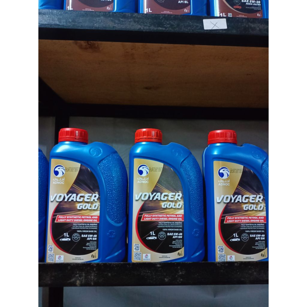 Adnoc Gold Oli Mobil full Syn 5w-30