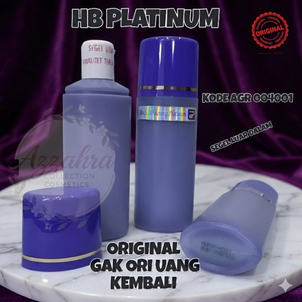 [ ORIGINAL ] HB WHITENING PLATINUM IP HB ANGGUR UNGU HB PLATINUM 004001 ORIGINAL HB ANGGUR DOSTING