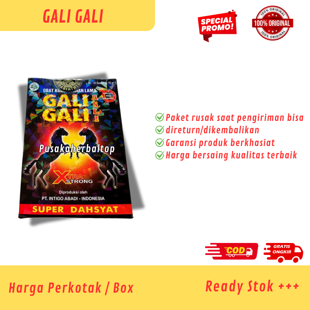 Jamu Serbuk Gali Gali Original