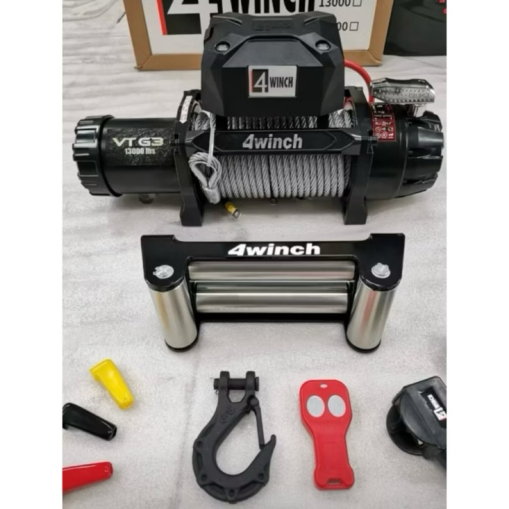 4winch 13000 lbs 24 V winch 4winch 13000lbs 24V