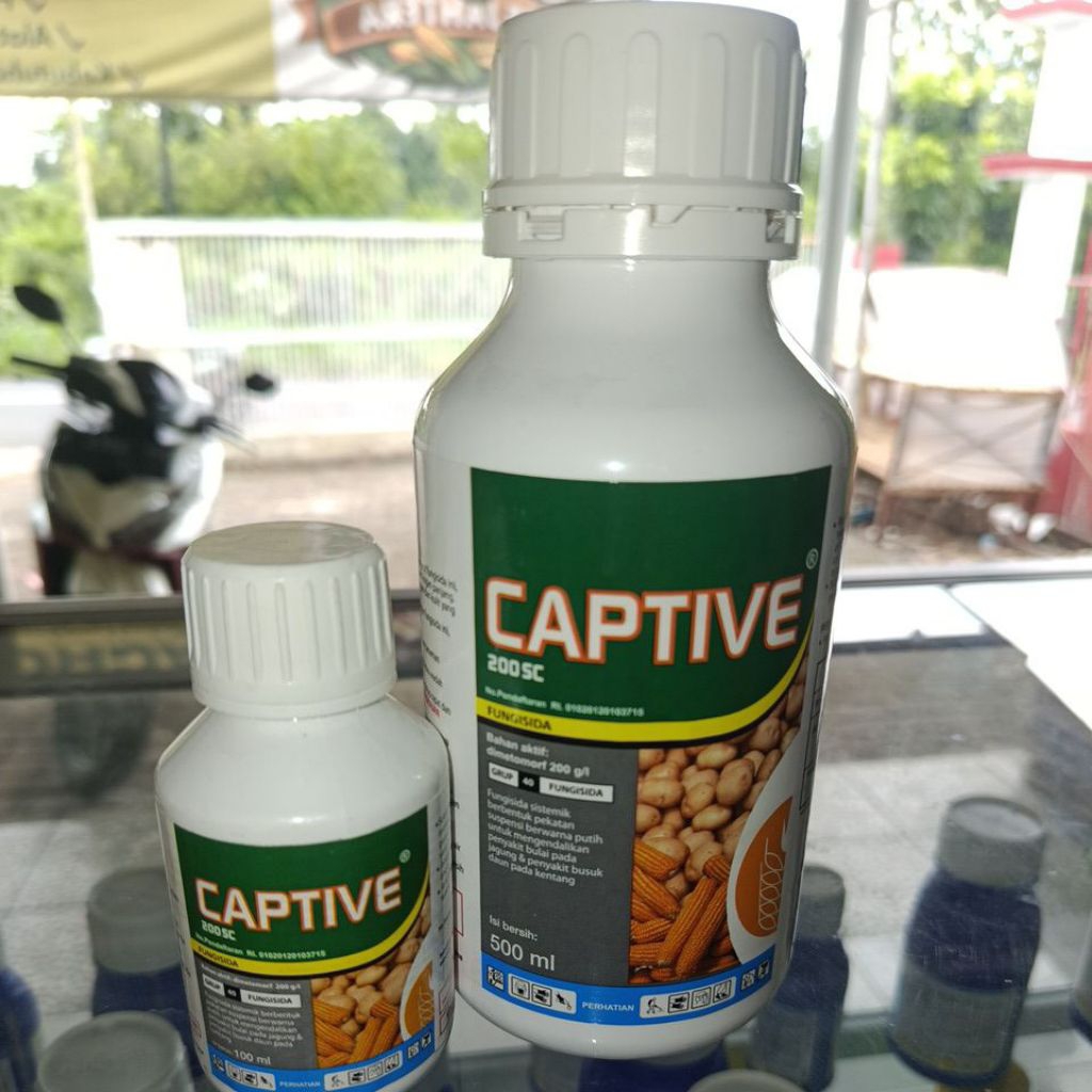 Fungisida Sistemik Captive 200 SC 500ml untuk Perlakuan Benih Jagung