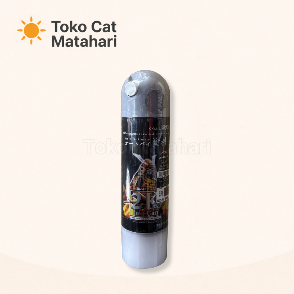 Samurai 2K04 Surfacer Epoxy Cat Semprot Samurai Kurobushi