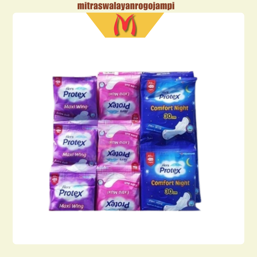Pembalut Renceng 10 Sachet | Charm, Protex, Laurier
