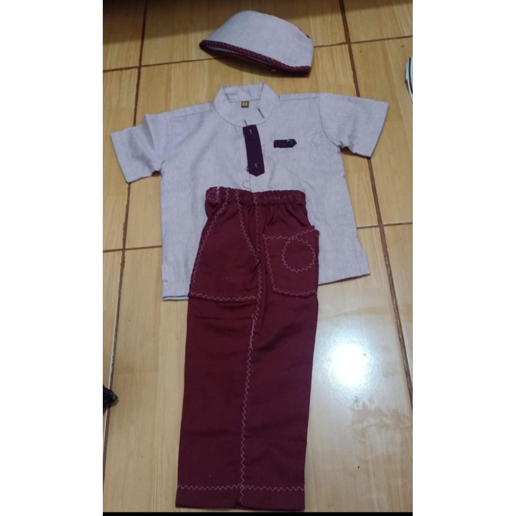 baju Koko anak laki laki preloved