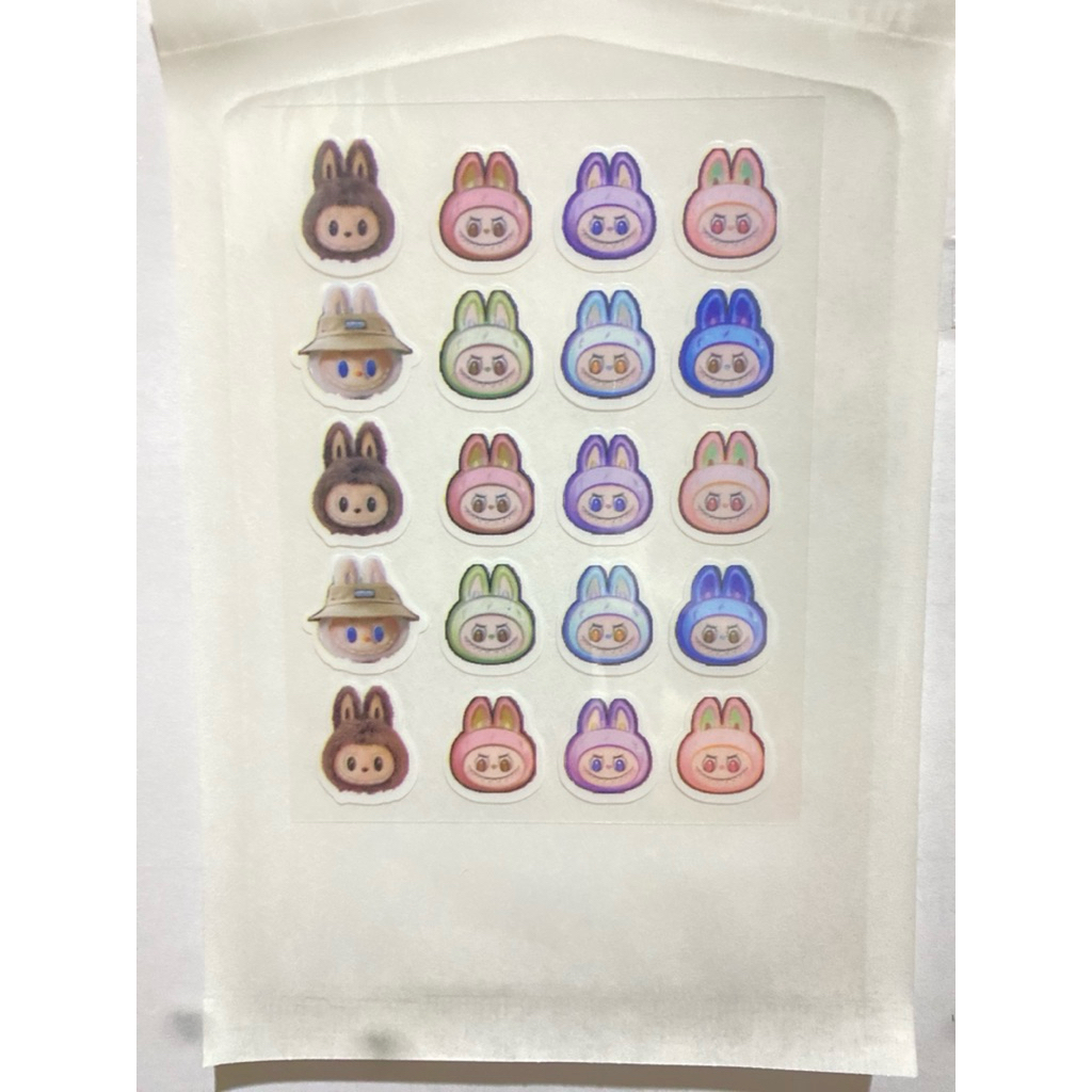 Acne patch karakter labubu BT12 stiker jerawat menutupi jerawat