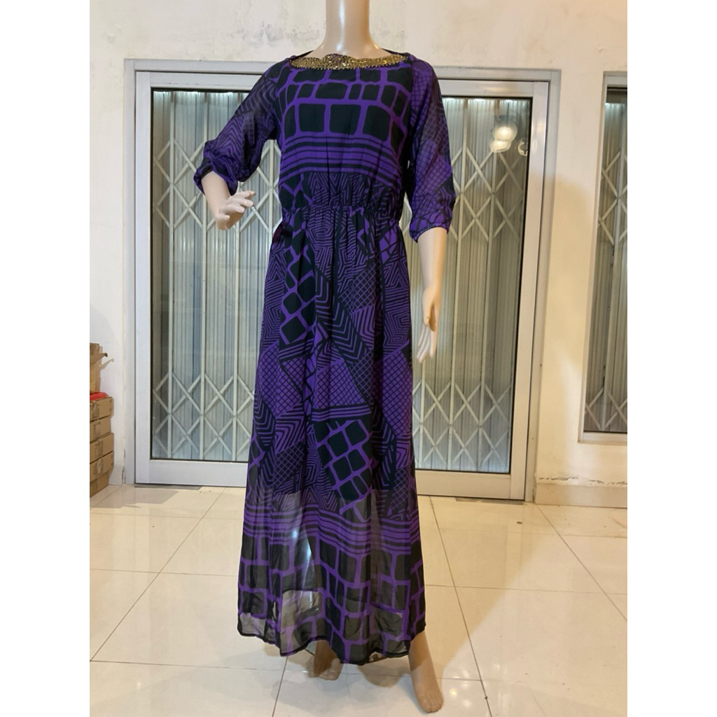 Preloved Chiffon Silk Dress