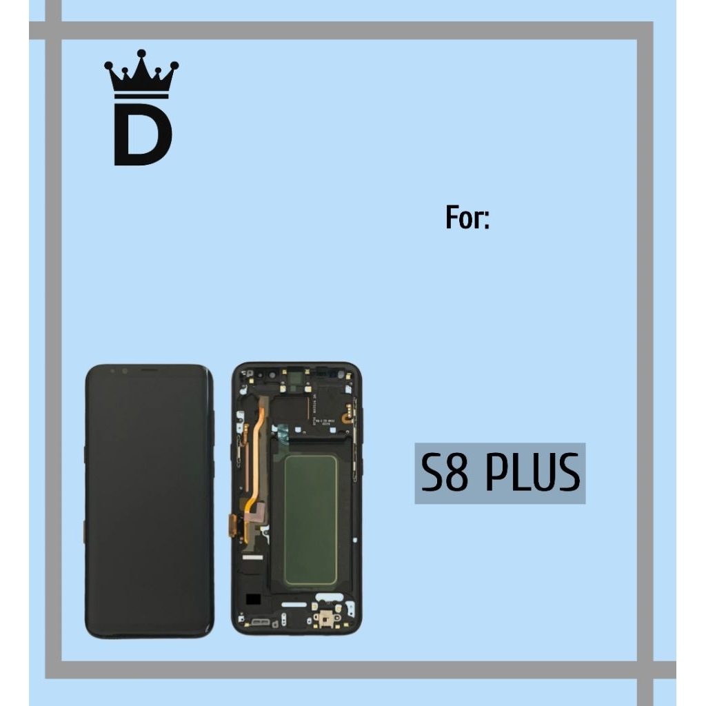 LCD TOUCHSCREEN OLED SAMSUNG S8 PLUS FULLSET