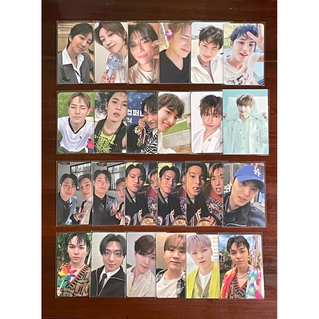 [READY STOK] Photocard Official Jun The8 Mingyu Dokyeom Seungkwan Vernon Dino Seventeen In The Soop 