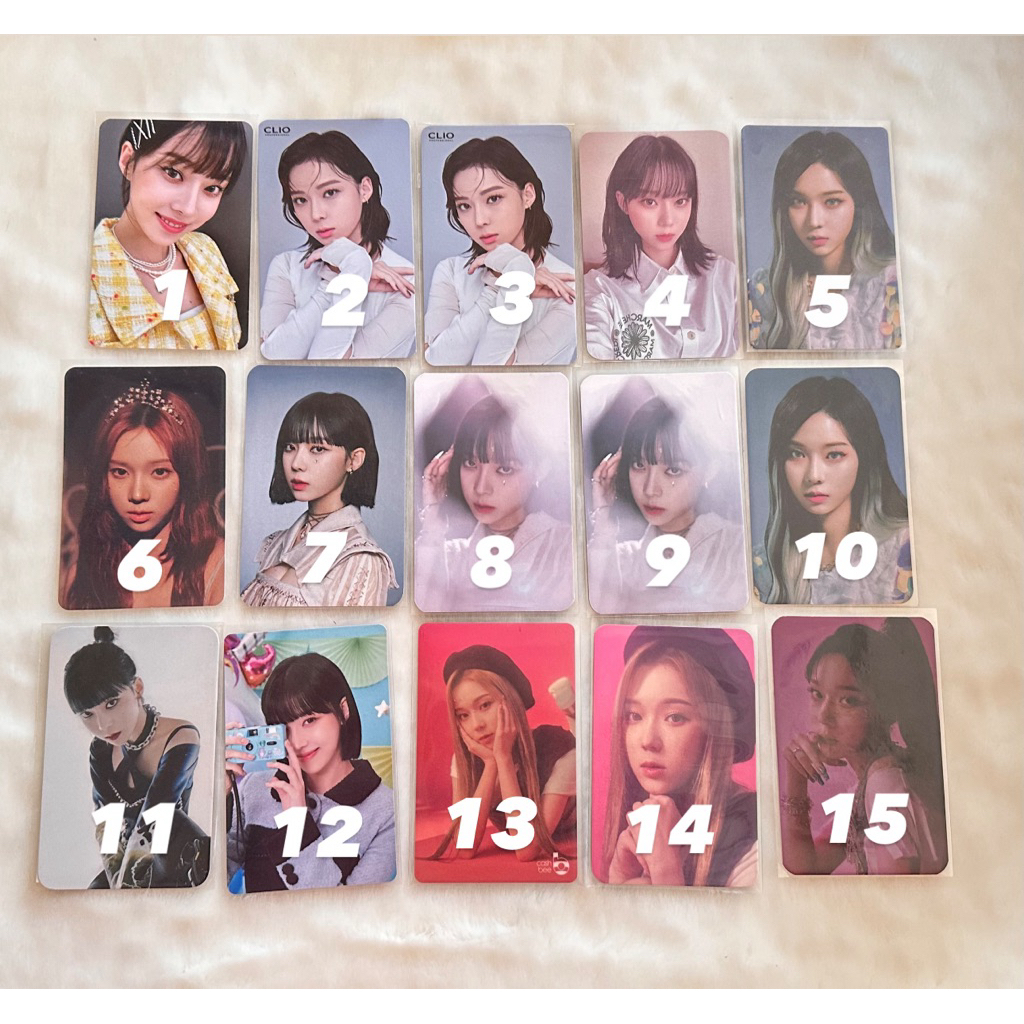 [SERBA 10RB - 30RB] clearance sell photocard official aespa winter sgs mumo savage