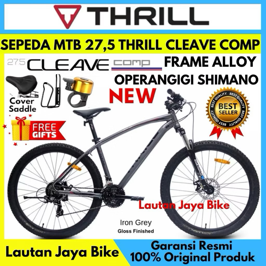 Sepeda 26 27.5 MTB THRILL CLEAVE COMP/ PRO/ VANQUISH 4.0