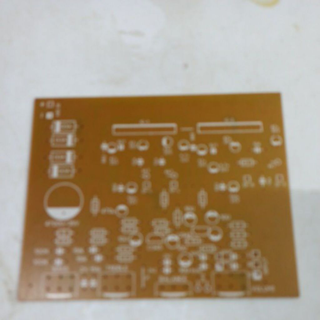 pcb aktif speaker 200 w pakai Ic An 7161 x2  dc 12 volt