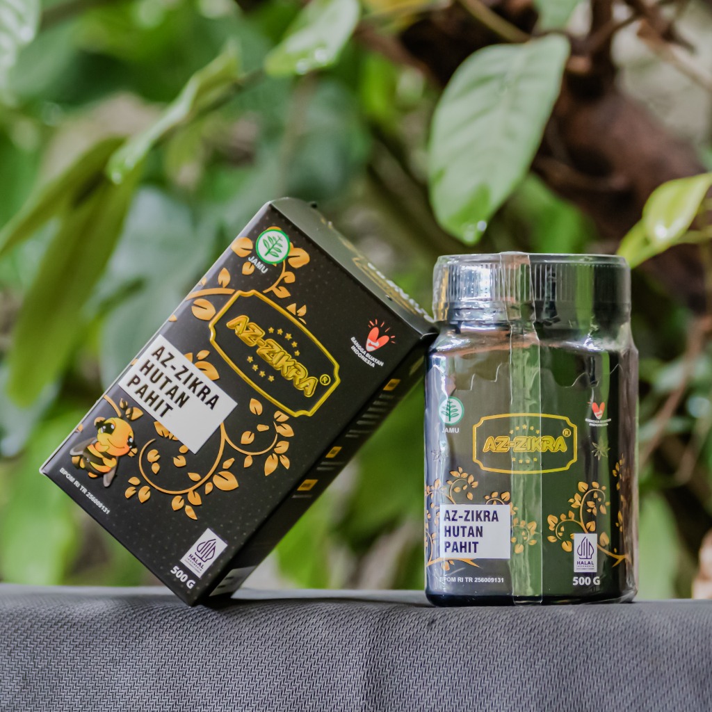 AZ-ZIKRA Madu Hutan Pahit / Madu Az Zikra Hutan Hitam Pahit / Madu AzZikra Pahit 500gr Asli Original