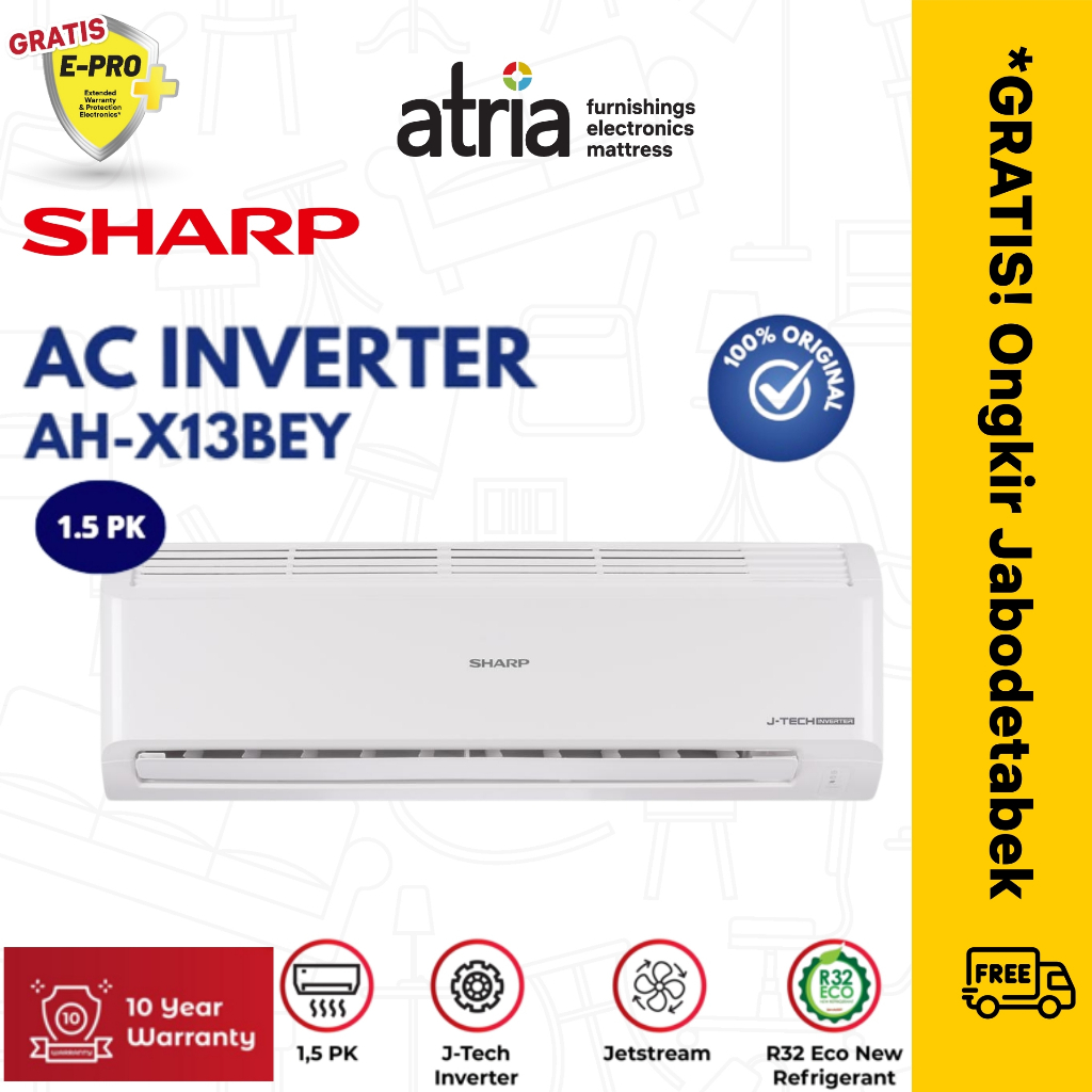 Sharp AC INVERTER 1,5 PK - AH-X13BEY