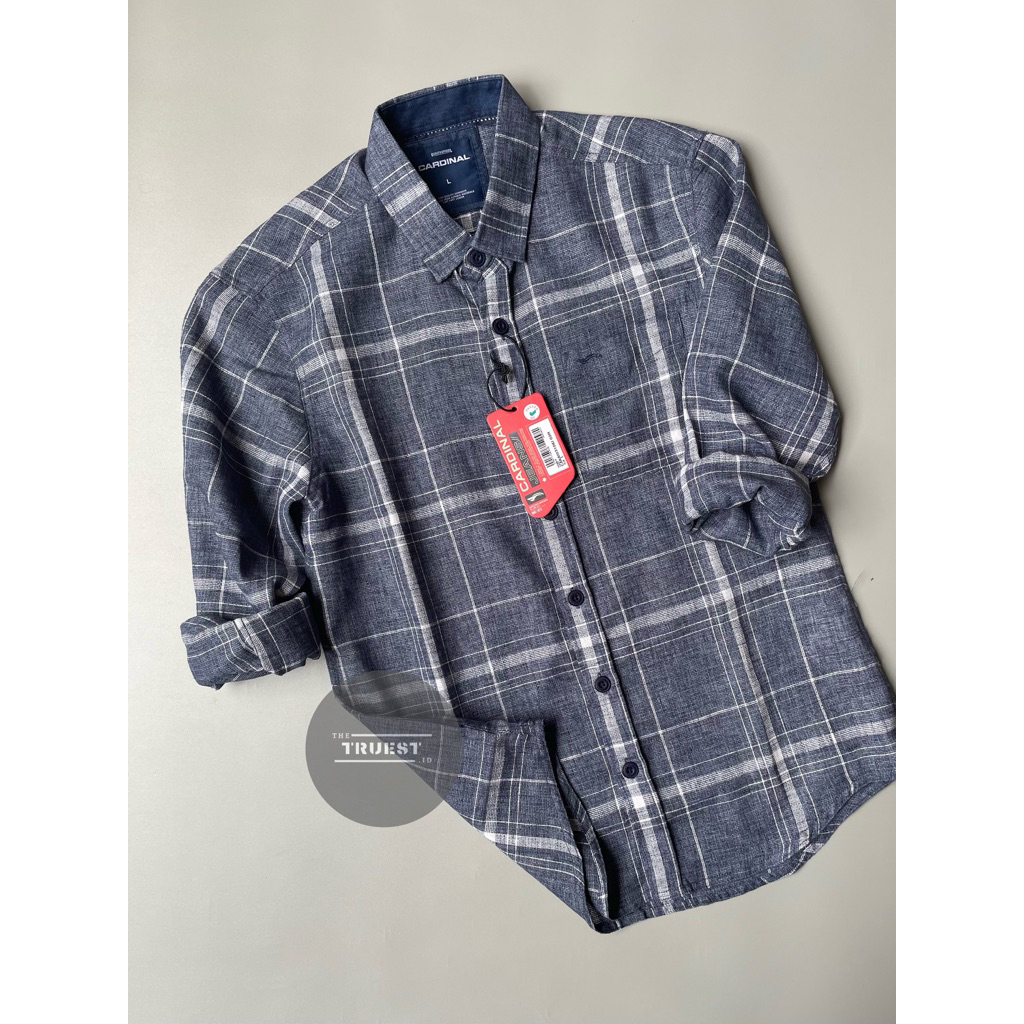 Kemeja Cardinal Original | Kemeja Cardinal Lengan Panjang | Kemeja Cardinal Navy | Kemeja Cardinal G