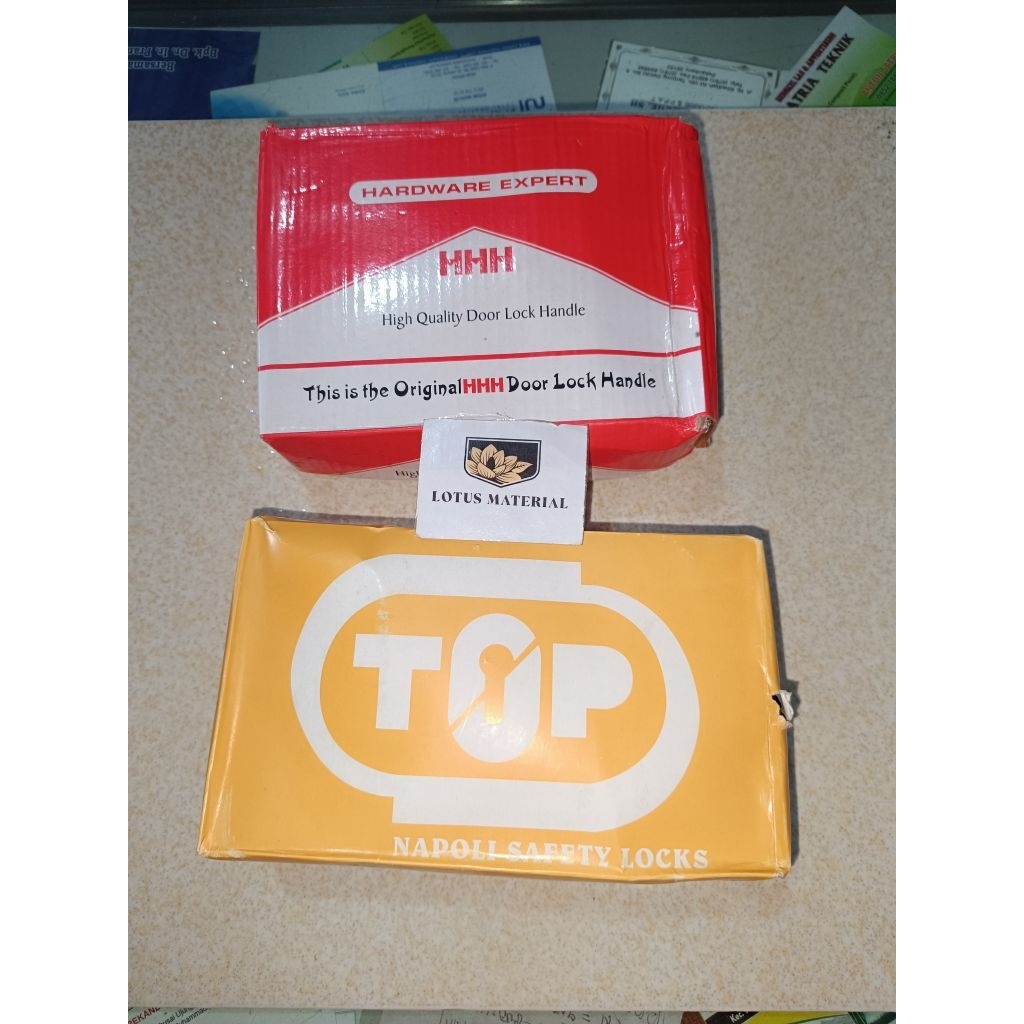 Kunci Pintu / kunci pintu TOP / kunci pintu HHH / kunci pintu sedang / kunci pintu kecil / gagang pi