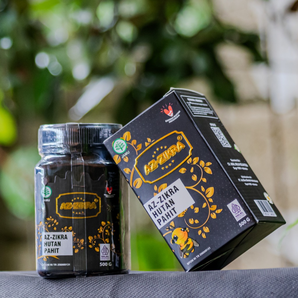 Madu Az-Zikra Az Zikra AzZikra Hutan Hitam Pahit 500gr