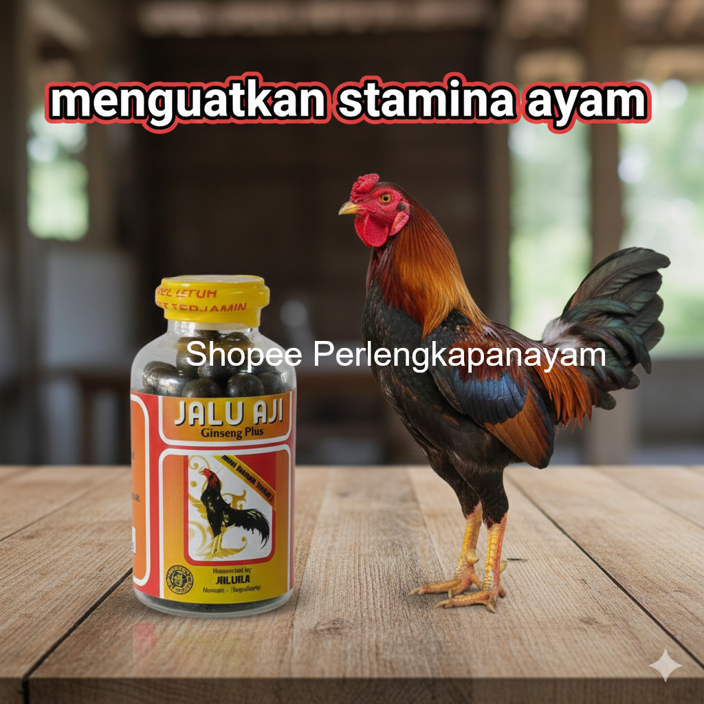 JALU AJI  Doping Mental Ayam Meningkatkan Mental Ayam Pemecak