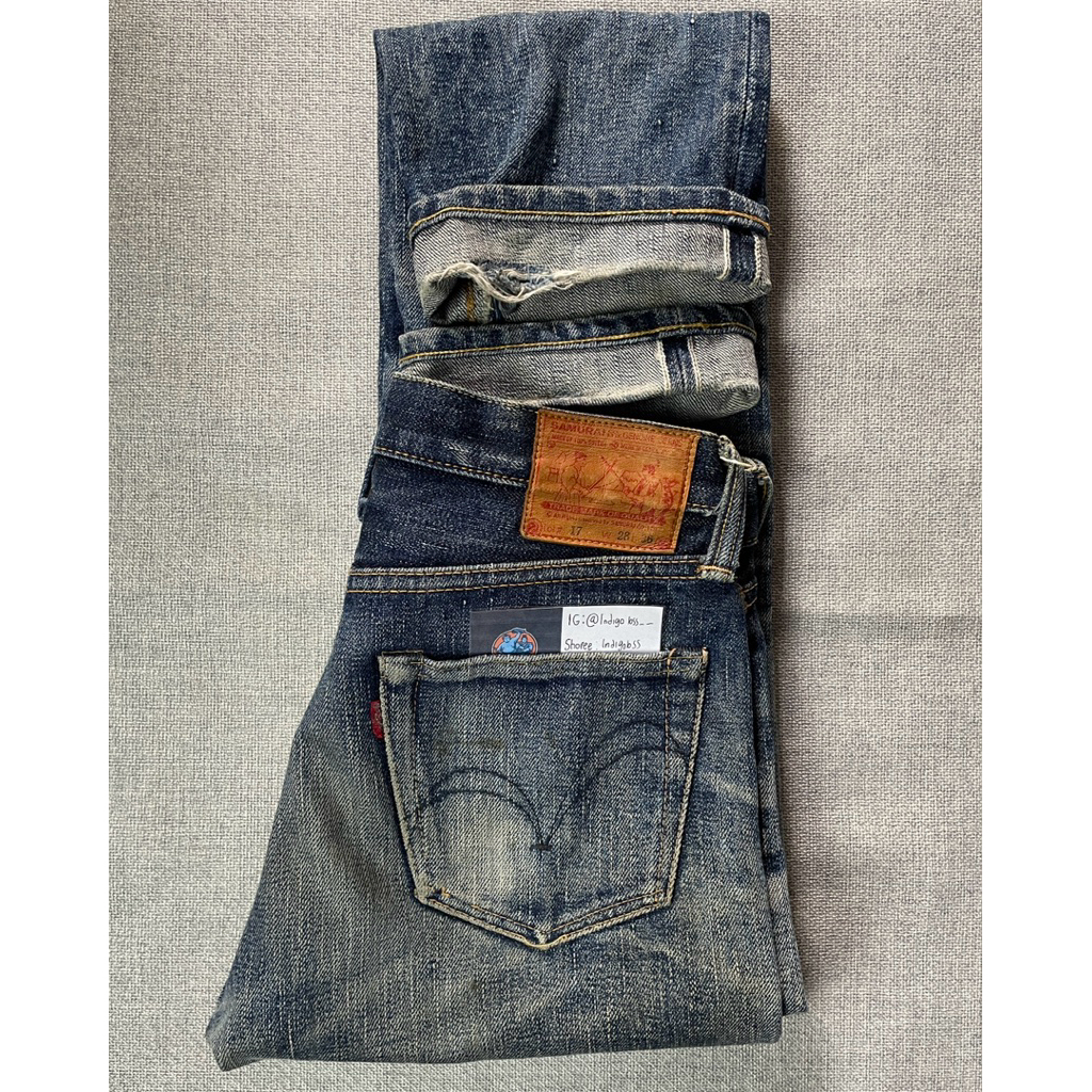 Samurai Jeans S710xx Lot 17  not Momotaro Iron Heart Pure Blue Japan Evisu Fullcount Oni Denim Denim