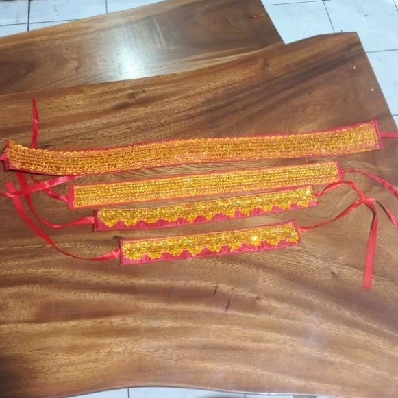 Sortali Iket Kepala Iket Pinggang Adat Medan Batak Toba Ukuran Anak Dan Dewasa