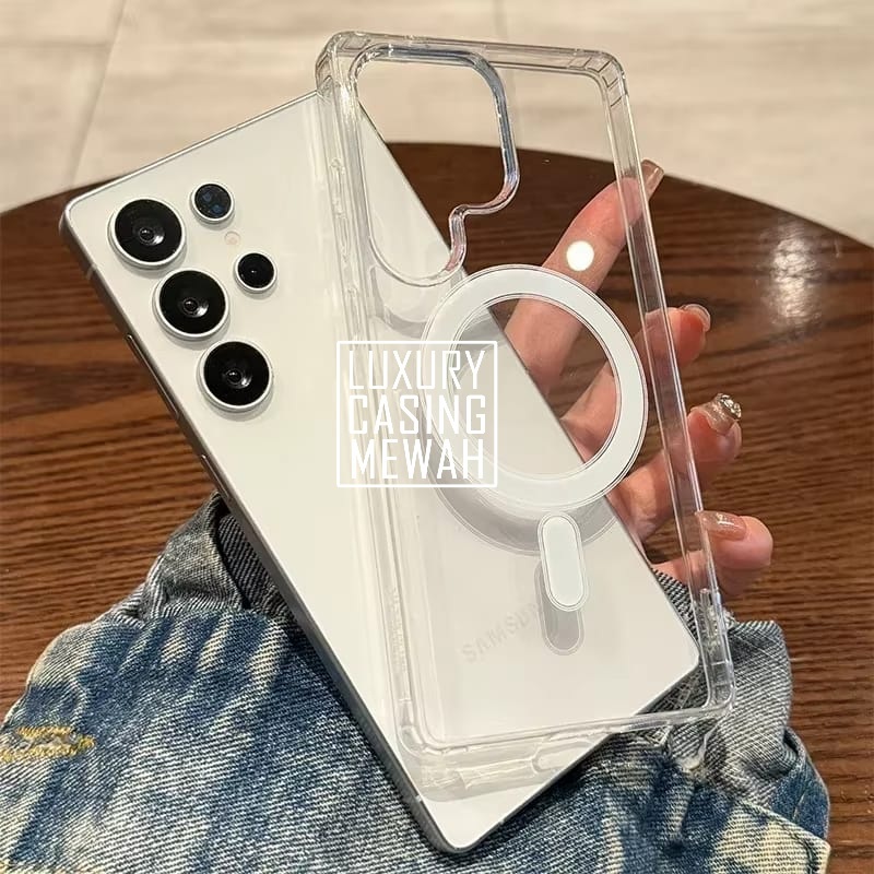 Casing Magsafe Magnetic wireless Charging Samsung S21 S21 Plus S21 FE S21 Ultra Samsung S22 S22 Plus