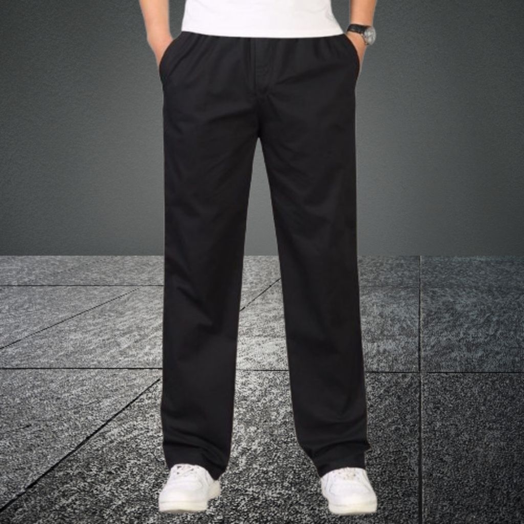 [QNA] Celana chino panjang Pria dewasa PREMIUM Polos Distro Chinos Santai Nyaman