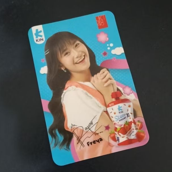 Kartu Kin JKT48 Freya Signed Limited Edition