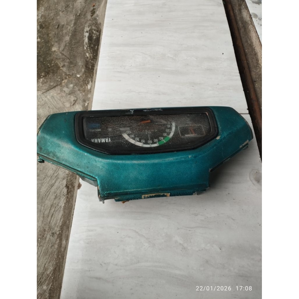 BATOK ATAS TOTOK ATAS SET SPIDO SPEDO YAMAHA V80SDX V80 ROBOT V80 DELUXE V-SERIS HIJAU  ORIGINAL SEC