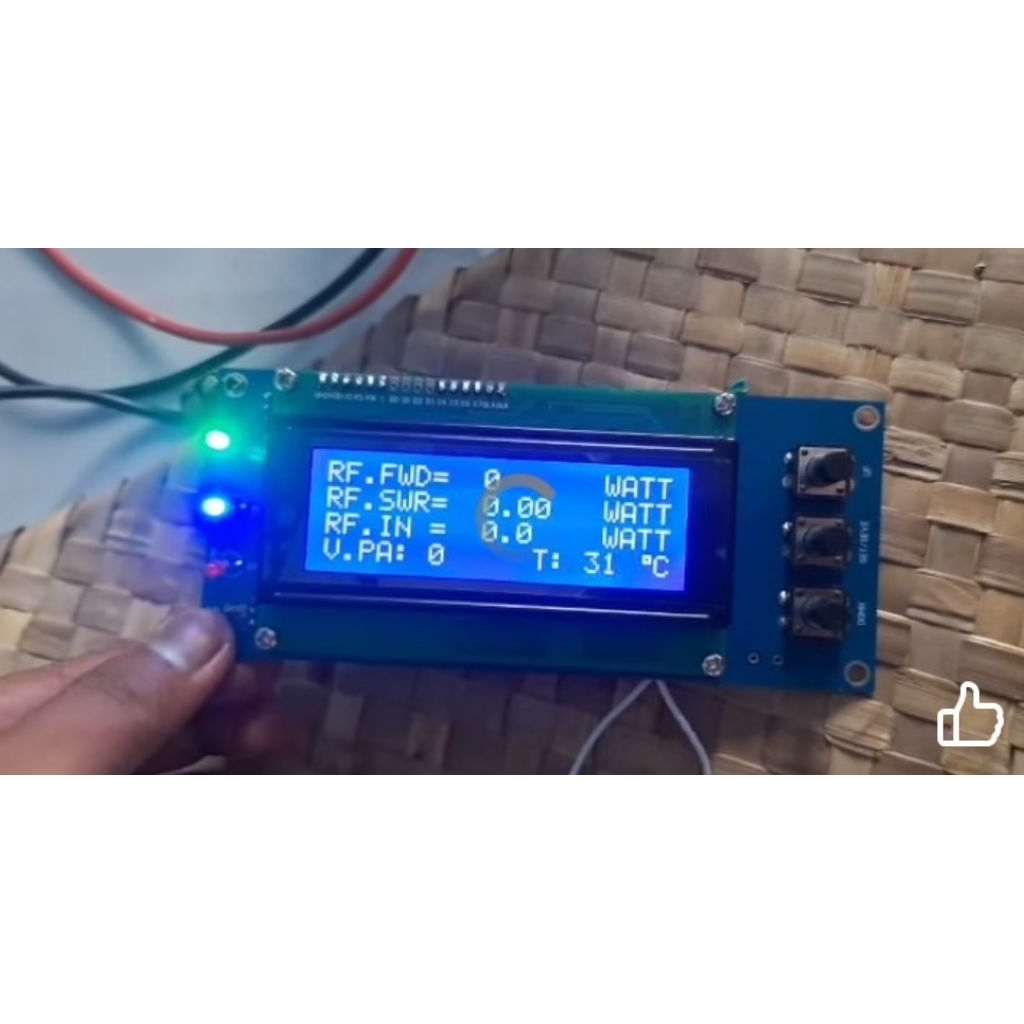 digital rf power meter swr