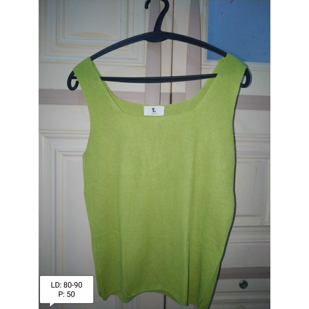 PL rajut tanktop atasan knit