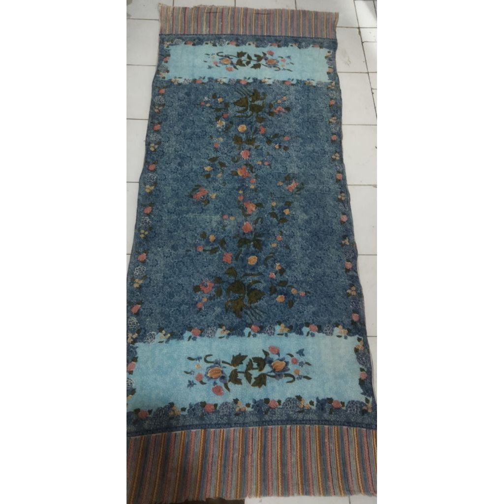 jarik biru/ kain biru/ baju biru